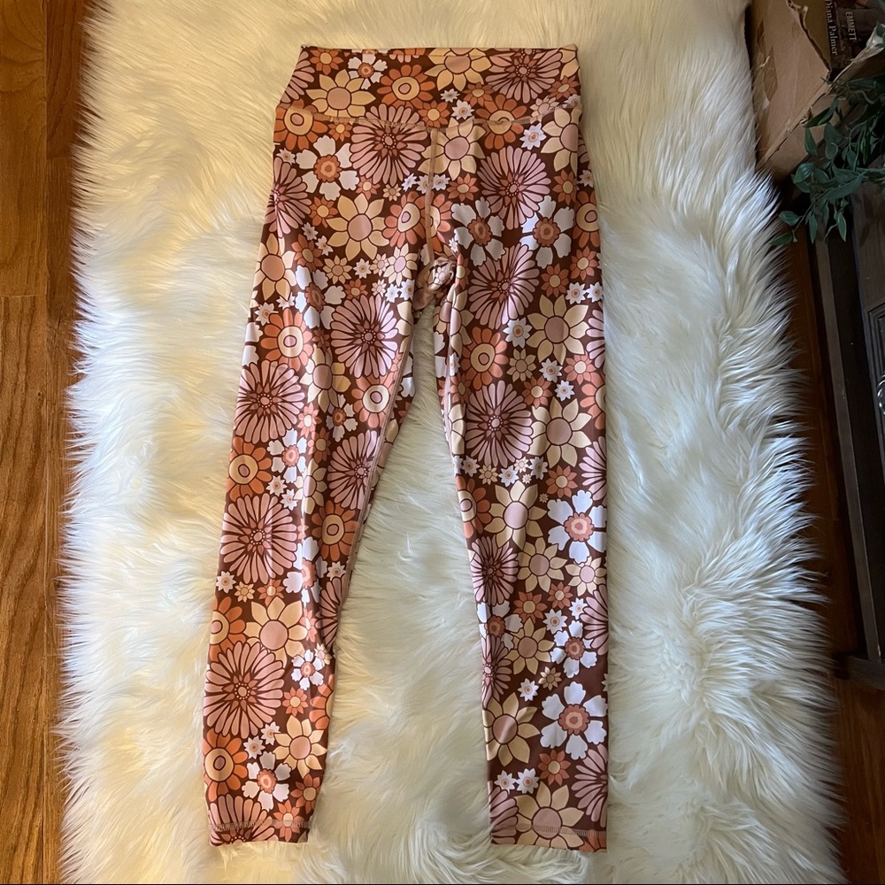 Kavala Flower Power Vintage Leggings Large